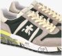 Premiata MultiColour Suède Nylon Lander Sneakers Multicolor Heren - Thumbnail 24