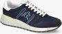 Premiata Blauwe Suède Sneakers Stijlvolle Look Blue Heren - Thumbnail 24