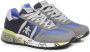 Premiata Grijze Lander Sneakers met Gekleurde Zool Multicolor Heren - Thumbnail 9