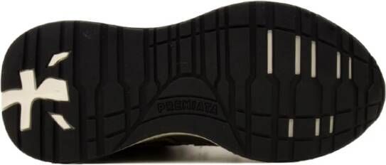 Premiata Lauryn 7790 Groene Luipaard Sneakers
