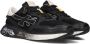PREMIATA Lage Sneakers Dames Lauryn Maat: 39 Materiaal: Leer Kleur: Zwart - Thumbnail 5