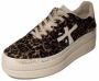 Premiata Low-Top Sneakers Leopard poils logo Ecru Micol Fe in meerkleurig - Thumbnail 7
