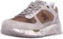 Premiata Leren Logo Sneakers Rubberen Zool - Thumbnail 3