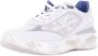 Premiata Leren Logo Sneakers Rubberen Zool White Heren - Thumbnail 10