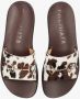 Premiata Leren Sandalen met Ponyhair Hoofdband - Thumbnail 2