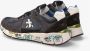 Premiata Suède Sneakers met Geperforeerd Detail - Thumbnail 4