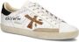 Premiata Leren sneakers met gehamerd effect en luipaardprint detail Multicolor - Thumbnail 12