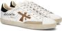 Premiata Leren sneakers met gehamerd effect en luipaardprint detail Multicolor Dames - Thumbnail 4