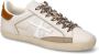 Premiata Crèmekleurige platte schoenen met logo patch en vetersluiting Beige Dames - Thumbnail 2