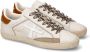 Premiata Crèmekleurige platte schoenen met logo patch en vetersluiting Beige Dames - Thumbnail 4