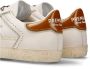 Premiata Crèmekleurige platte schoenen met logo patch en vetersluiting Beige Dames - Thumbnail 6