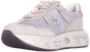PREMIATA Lage Sneakers Dames Cassie Maat: 37 Kleur: Taupe - Thumbnail 4