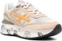 Premiata Beige Moerund Sneakers met Multicolor Inzetstukken Brown Dames - Thumbnail 8