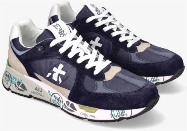 Premiata Mase sneakers met vlakken Blauw - Foto 10