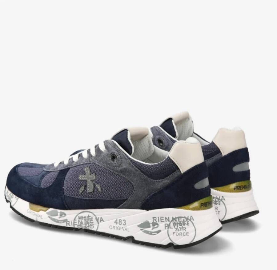 Premiata Logo Sneakers met Mase Schrijven Multicolor Heren