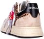 Premiata Logo Sneakers Suède Rubberen Zool White Dames - Thumbnail 4