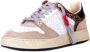 Premiata Logo Sneakers Suède Rubberen Zool White Dames - Thumbnail 8
