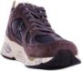 Premiata Bruin Blauwe Sneakers Stijlvol en Comfortabel Brown Heren - Thumbnail 17