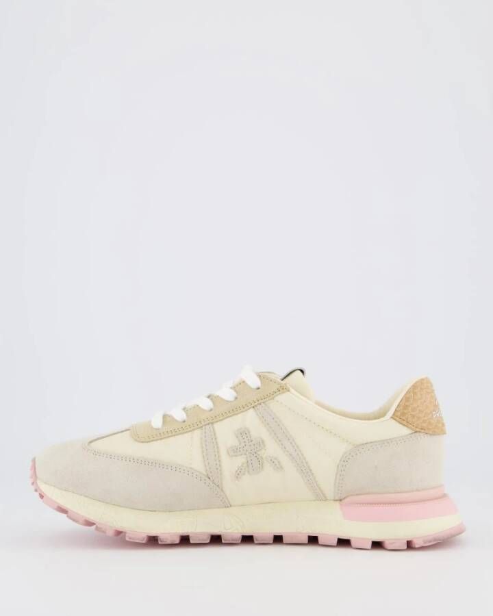 Premiata Beige Rose Low D Sneaker Multicolor Dames