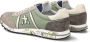 Premiata Lucy Sneakers Grijs Groen Multicolor Heren - Thumbnail 4