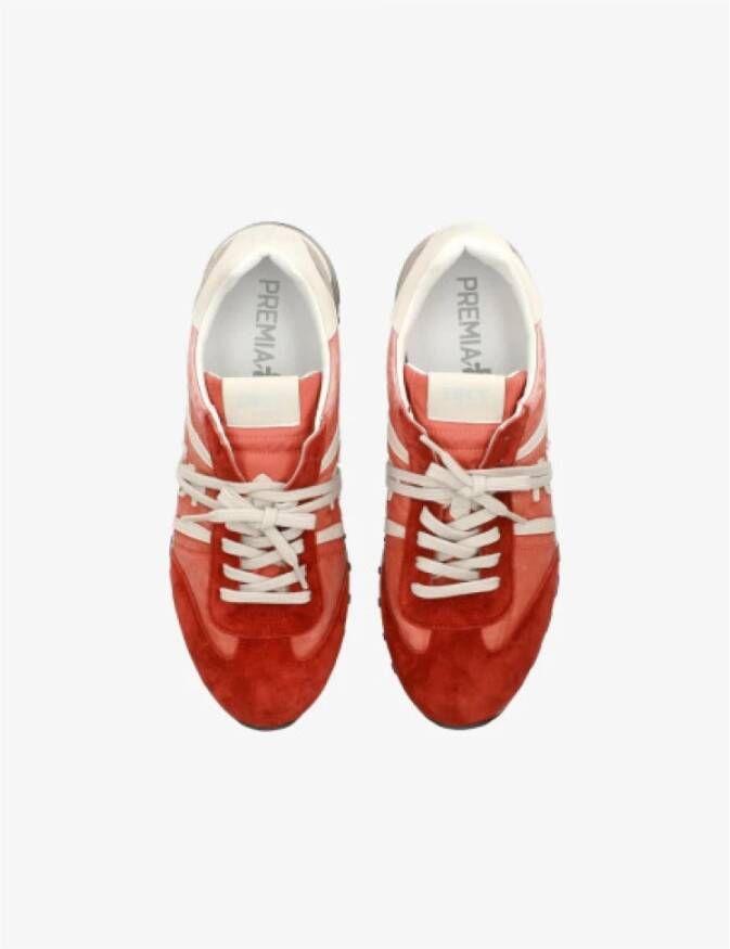 Premiata Lucy Veterschoenen van Suède en Stof