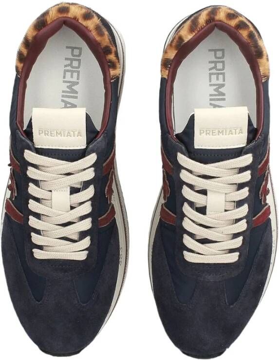 Premiata Luipaard Spoiler Suède Sneakers