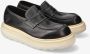 Premiata Marineblauw Suède City Loafers Black Heren - Thumbnail 2