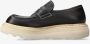 Premiata Marineblauw Suède City Loafers Black Heren - Thumbnail 4