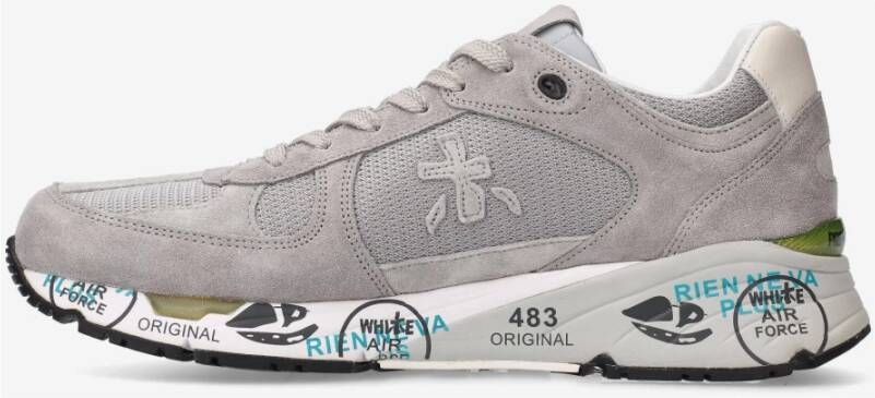 Premiata Mase 6153 Vintage Sneakers Gray Heren