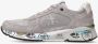 Premiata Grijze Sneakers met Logo Detail Gray Heren - Thumbnail 3