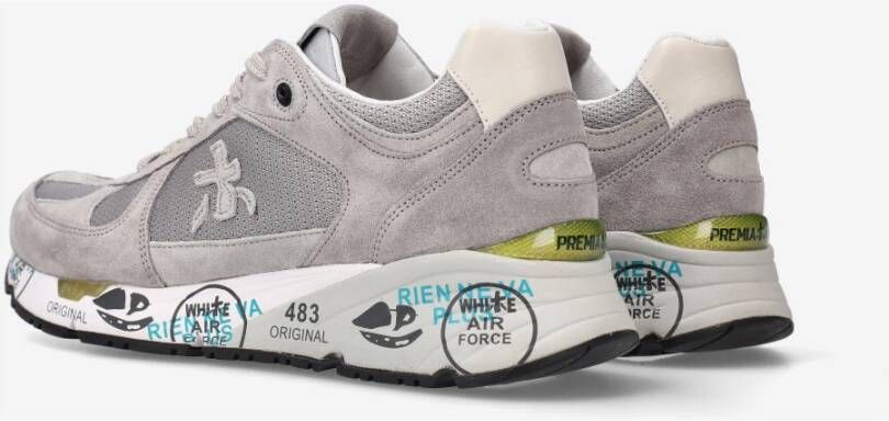 Premiata Mase 6153 Vintage Sneakers Gray Heren