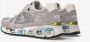 Premiata Grijze Sneakers met Logo Detail Gray Heren - Thumbnail 5