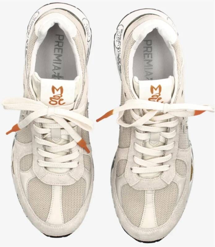 Premiata Mase 6628 Ivory Sneakers Multicolor Heren