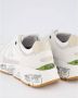 PREMIATA Lage Sneakers Dames Mase-d Maat: 38 Materiaal: Suède Kleur: Wit - Thumbnail 12