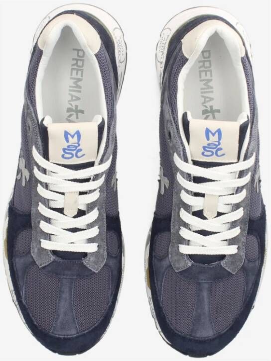 Premiata Casual Sneaker Blue Heren