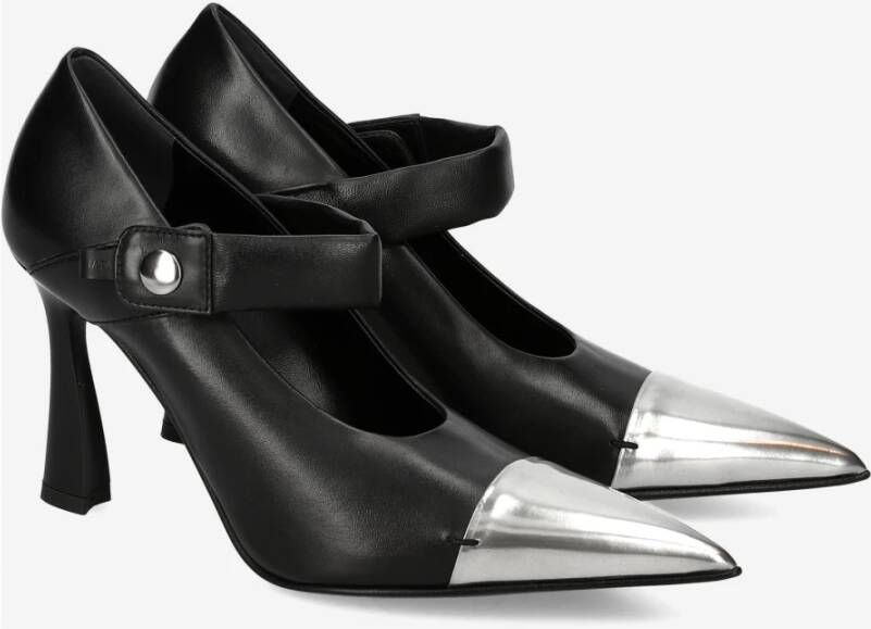Premiata Mary Jane metal M6835A Black Dames