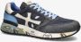 Premiata Blauwe Mick Sneakers Plateauzool Multicolor Heren - Thumbnail 6