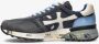 Premiata Blauwe Mick Sneakers Plateauzool Multicolor Heren - Thumbnail 7