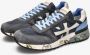 Premiata Blauwe Mick Sneakers Plateauzool Multicolor Heren - Thumbnail 8