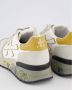 Premiata Witte Mick Sneakers met Gouden Details Multicolor Heren - Thumbnail 11