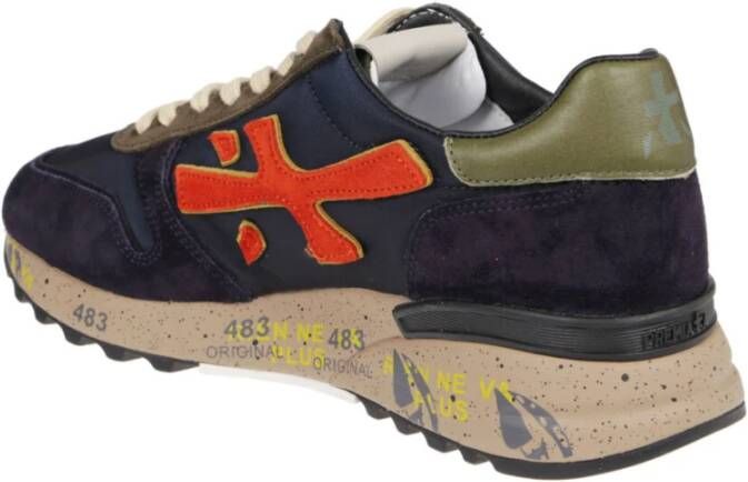 Premiata Mick 5356 Sportschoenen Blauw Heren