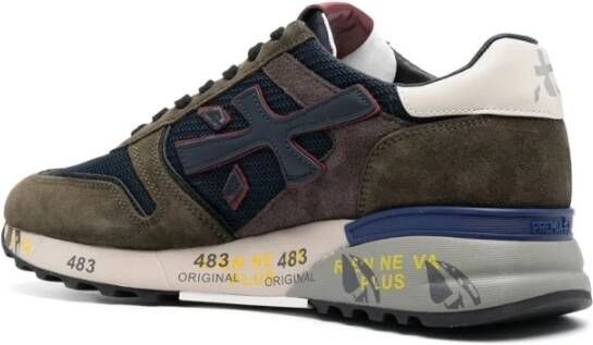 Premiata Mick 5890 Veterschoenen Blauw Heren