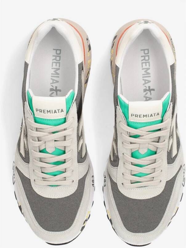 Premiata Mick low-top sneakers Grijs - Foto 11