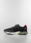 Premiata Zwarte Sneakers met Leren Voering en Rubberen Zool Zwart Heren - Thumbnail 15
