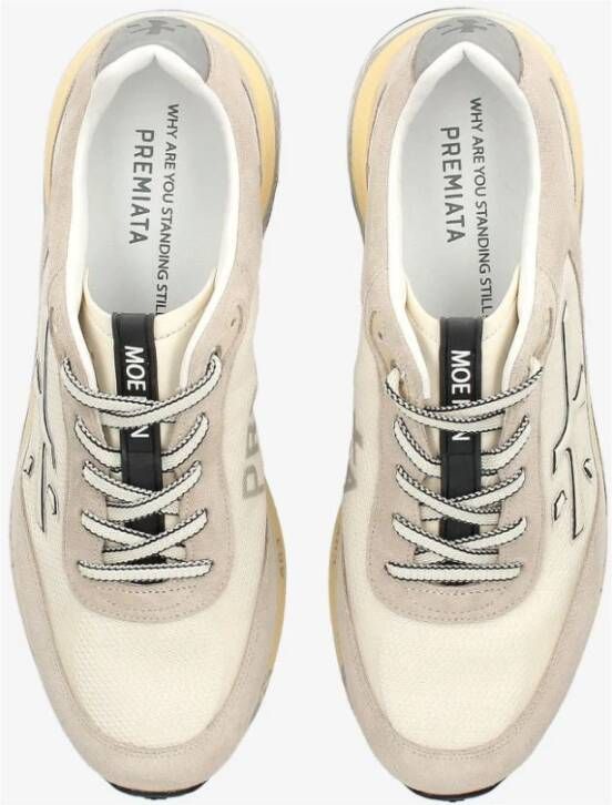 Premiata Moerun Mesh en Suède Sneakers