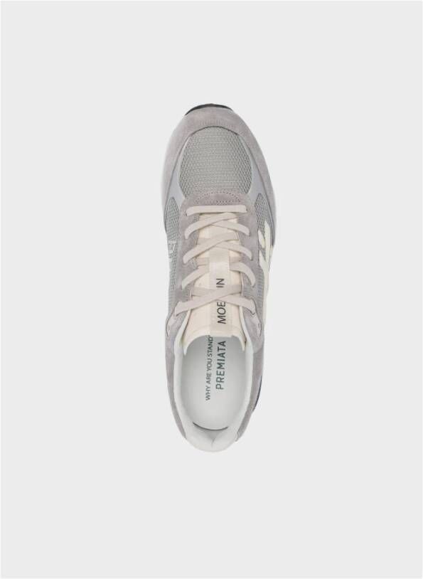Premiata Stijlvolle Herensneakers Gray Heren
