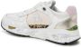 Premiata Leren en Technische Stofsneakers White Dames - Thumbnail 28