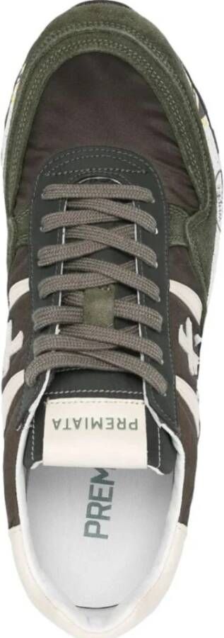 Premiata MultiColour Sneakers Model Landeck Groen Heren