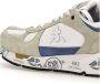 PREMIATA Lage Sneakers Heren Mase Maat: 40 Materiaal: Suède Kleur: Wit - Thumbnail 10