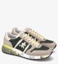 Premiata MultiColour Suède Nylon Lander Sneakers Multicolor Heren - Thumbnail 17